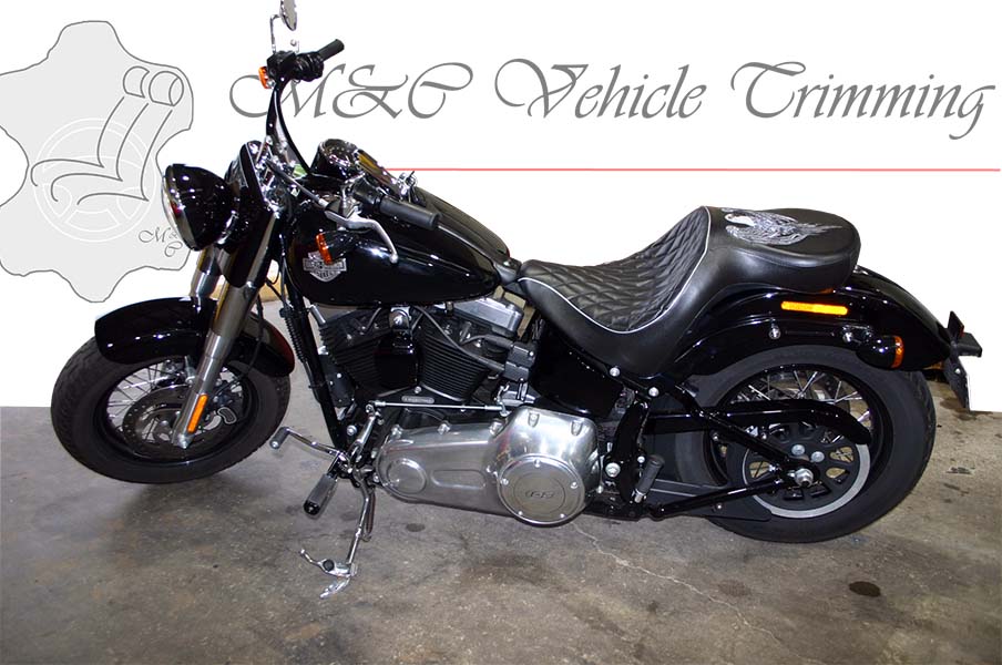 Harley-Davidson FXSB 103 - Motor bike seats - M&C Vehicle Trimming