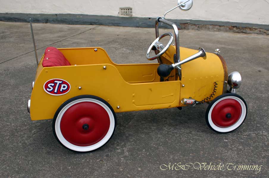 Vintage pedal car