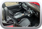 Abarth 124 Spider 2017 Roadster leather seats - Car Interior