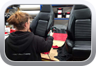 Alfa Romeo 156 GTA 2003 leather dyeing - Car Interior