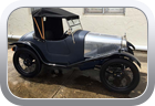 Austin 7 1928 fabric soft-top - Car Interior