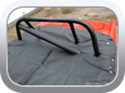 Austin-Healey Sprite tonneau cover adjustments - Car Interior