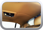 Bentley Continental Flying Spur 2011 leather roof-lining - Car Interior