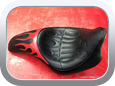 Customized motor cycle seat