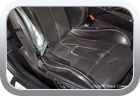 BMW M6 2014 Convertible leather seat repair - Car Interior