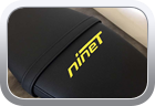 BMW R Nine T - embroidered seat cover