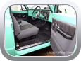 Chevrolet C10 Pickup 1972 door panel inserts - Car Interior