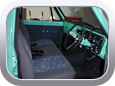 Chevrolet C10 Pickup 1972 before the re-upholstery - Car Interior