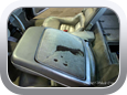 Chevrolet Corvette C3 Indianapolis 500 Pace Car 1978 before carpet replecement - Car Interior