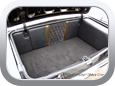 Chevrolet Impala Super Sport 2-Door Hardtop 1966 leather wrapped car boot - Car Interior