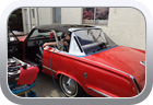 Chrysler Valiant Plymouth Signet 200 1964 soft-top installation - Car Interior