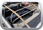 Chrysler VF Valiant Regal 1970 convertible top design - Car Interior