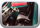 Daihatsu Midget 2 1997 floor carpet - Car Interior