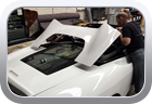 Ferrari 360 Spider 2001 top repairs - Car Interior