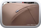 Ford Tourer 1936 Convertible custom top binding - Car Interior