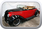 Ford Tourer 1936 Convertible Alcantara interior - Car Interior