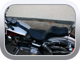 Harley-Davidson Shovelhead 1979 seat before retrim