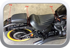 Harley-Davidson Screamin' Eagle 2022 custom seat cover - Motor Bike Seat