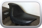Harley-Davidson Softail 2007 crocodile print leather - Motor Bike Seat