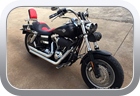 Harley-Davidson Dyna custom seat - Motor Bike Seat