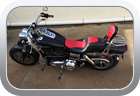 Harley-Davidson Dyna custom seat - Motor Bike Seat