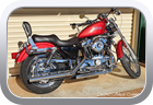 Harley-Davidson Sportster 1996 custom seat - Motor Bike Seat
