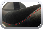 Harley-Davidson Sportster 1996 Alcantara cover - Motor Bike Seat