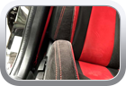 Honda Civic R-Type 2017 Alcantara repair - Car Interior