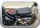 Honda VT750C2 1999 custom seat cover