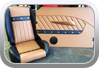 Custom Hot Rod seat upholstery - Car Interior