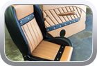 Custom Hot Rod upholstery - Car Interior
