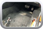 Jaguar F-Type S 2013 Convertible carpet replacement - Car Interior