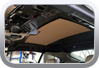 Jaguar XKR 2008 Coupe headliner repairs - Car Interior