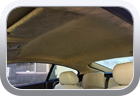 Jaguar XKR 2008 Coupe head-lining replacement - Car Interior