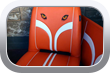 Jeep CJ-7 Renegade Hawk 1983 custom seats - Car Interior