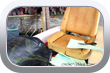 Jeep CJ-7 Renegade Hawk 1983 preparations for car interior upholstery - Car interior
