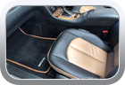 Mercedes-Benz CLK-Class (A209) 2008 Convertible custom floor mats - Car Interior