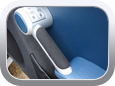 Mercedes-Benz SLK-Class (R171) 2005 Alcantara arm handle covers - Car Interior
