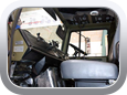 Mercedes-Benz Unimog 1700L - Car Interior