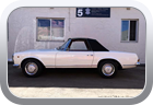 Mercedes-Benz SL-Class (W113) 1964 'Pagoda' convertible top replacement - Car Interior