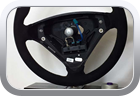 MB SLK-Class (R171) 2005 Alcantara steering wheel - Car Interior