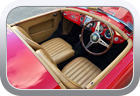 MG-A 1600 1959 Roadster tonneau cover - Car Interior