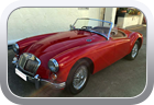 MG-A 1600 1959 Roadster - Car Interior