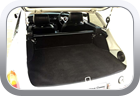 MG-B GT 1973 boot carpet installation - Car Interior
