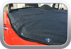 MG B 1968 tonneau cover installation - Car Interior