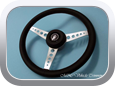 Mini Cooper 1971 leather steering wheel by M&C Vehicle Trimming - Car Interior
