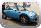 Mini Cooper (R50) 2005 head-lining replacement by M&C Vehicle Trimming - Car Interior