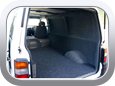 Mitsubishi Van fitout - Car Interior
