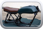 Custom motorcycle seat