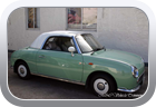 Nissan Figaro 1991 - Car Interior